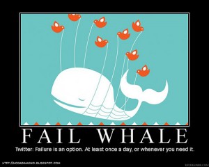 Twitter fail whale