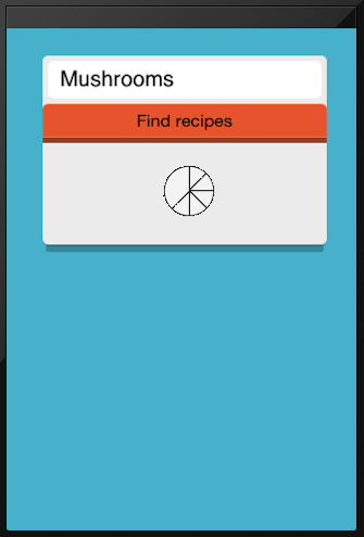 PhoneGap loading web service data